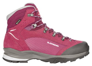 Lowa Wanderschuhe Tucana GTX (Trekking, Spaltleder-Textil, wasserdicht) bordeauxrot/rose Damen